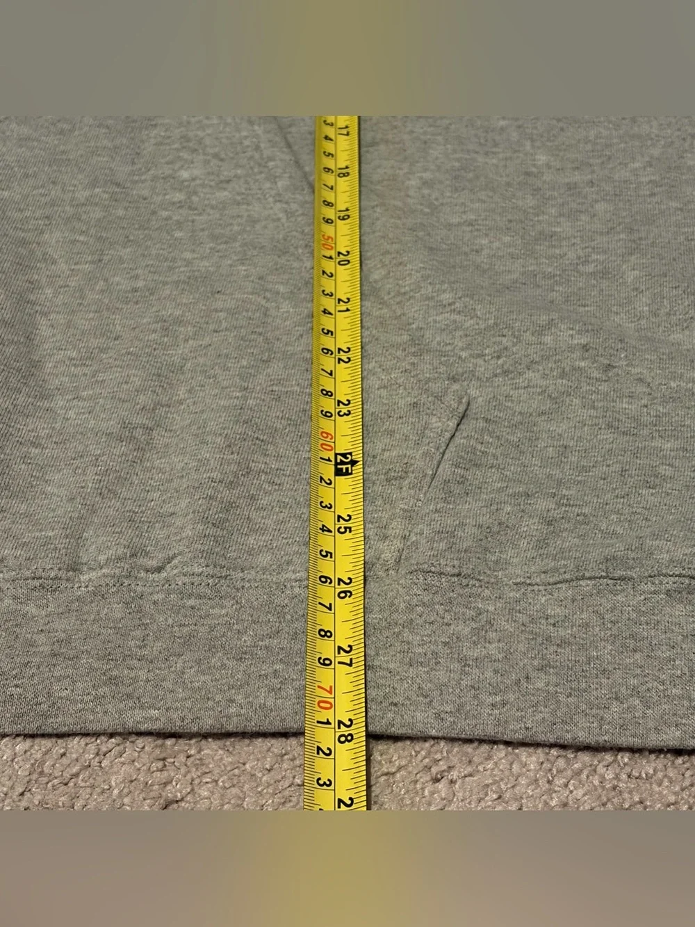 VTG Y2K Nike Gray Hoodie Men’s 2XL Center Nike Spell Out Made In USA Skate 90s